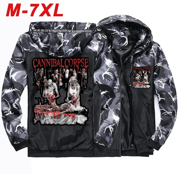 Cannibal corpse zip up hoodie hot sale