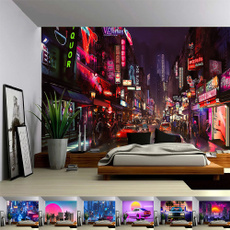 tapestrywall, tapestrywallmap, bohemianhomedecor, Cyber Punk