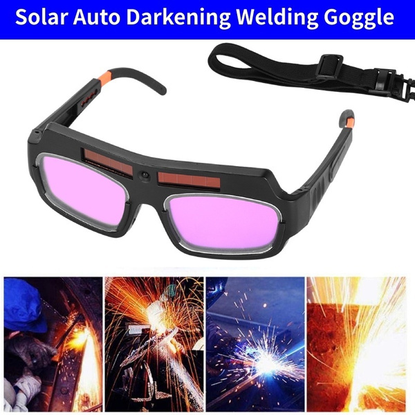 Solar Welding Glasses Safety Goggle Scratch-Proof UV Eye Protection | Wish