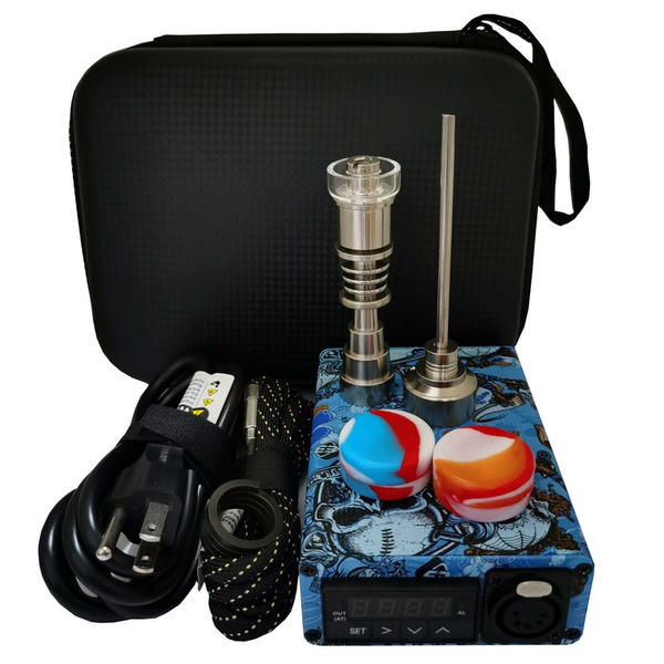 Newest D Electric Nail Kit E Digital Nail Heater Coil Electronic  Temperature Controller Box With Honeycomb Dab Rig Water Pipe Bong DHL Free  From Yeezy_, $170.44 | DHgate.Com