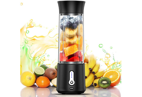 Rechargeable Portable Blender With Six Blades For Smoothies, Protein Shakes,  And Juice - Perfect For Traveling, Gym, And Office Use