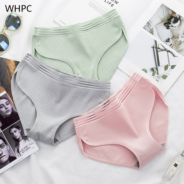 S-XL 3D Women's Underwear Abdomen Shaping Cotton Breathable Underwear ...