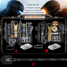 Box, Multifunctional tool, Outdoor, Survival