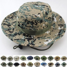 Military, Fashion, Hats, Fishing