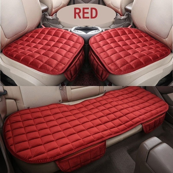 Spring Summer Autumn Winter Universal Comfortable Car Cushion Nonslip Breathable Plush Anti