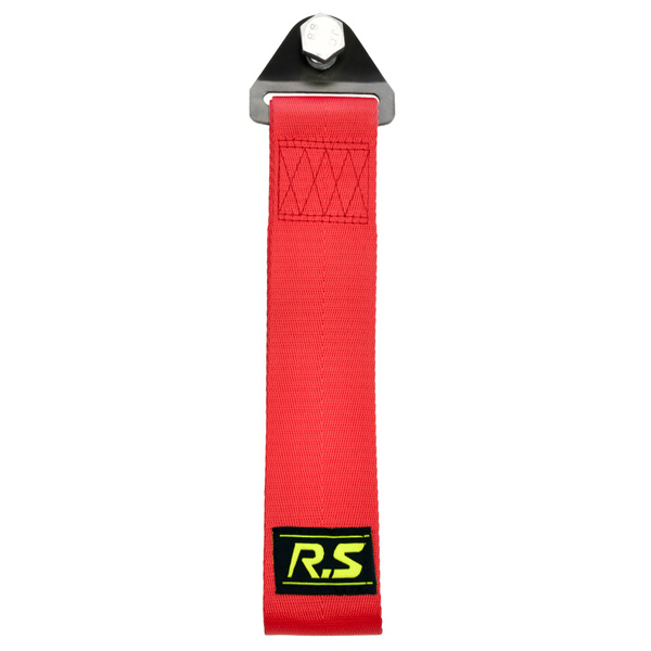 Car Tow Strap Towing Rope Belt Heavy Duty Red Tow Rally Sport