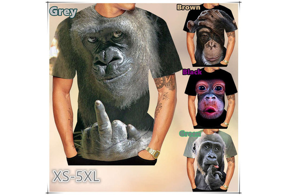 3d gorilla t store shirt