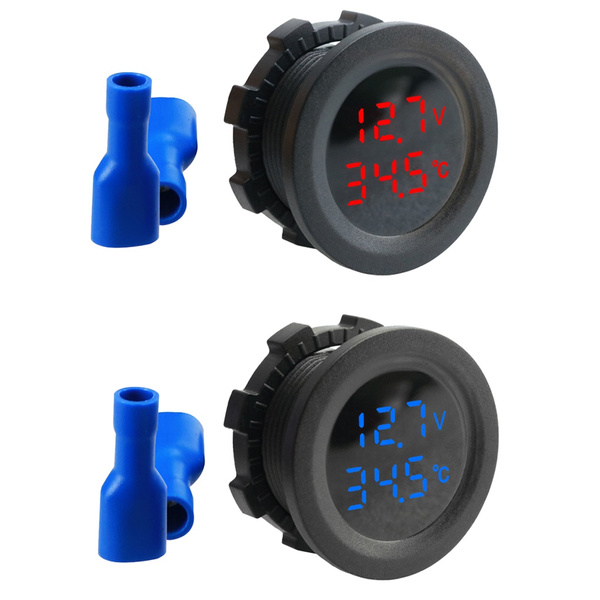 New Digital Dual Temperature Display And Modified Voltmeter Test ...