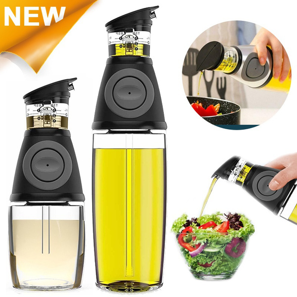 Olive Oil Dispenser Bottle for Kitchen,17oz/500ml Cooking Oil