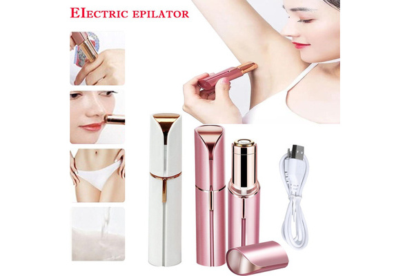 Electric shaver USB safe and clean, girls hair removal, whole body and face  travel, easy to carry | Wish