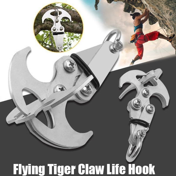 Gravity Grappling Hook,Survival Claw Gravity Hook for Outdoor