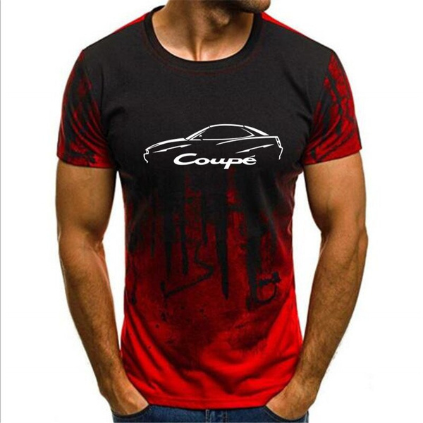 Gradient ink FIAT COUPE INSPIRED CLASSIC CAR T-SHIRT Camouflage printing T  SHIRT S-4XL | Wish