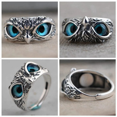 Sterling, cute, Jewelry, Owl