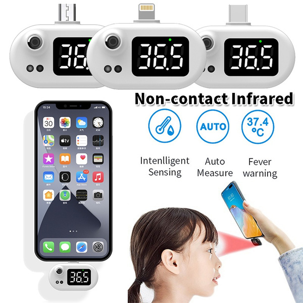 USB Mini Infrared Portable Mobile Non-Contact Thermometer (USB-C)