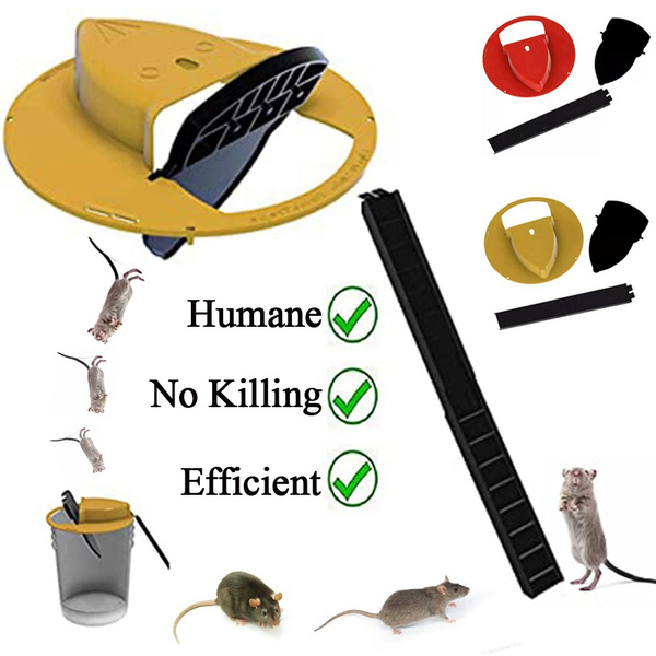 Bucket Lid Mouse Rat Trap, Lid For 5 Gallon Bucket Auto Reset Flip