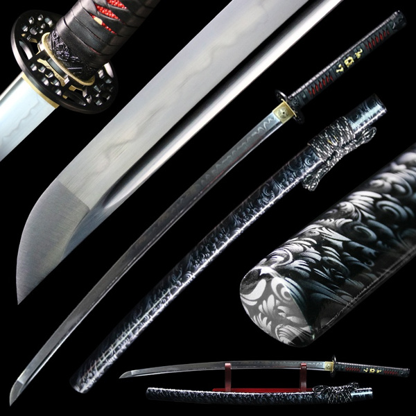 Katana, full Tang, hand sharpened, extremely sharp, actual combat