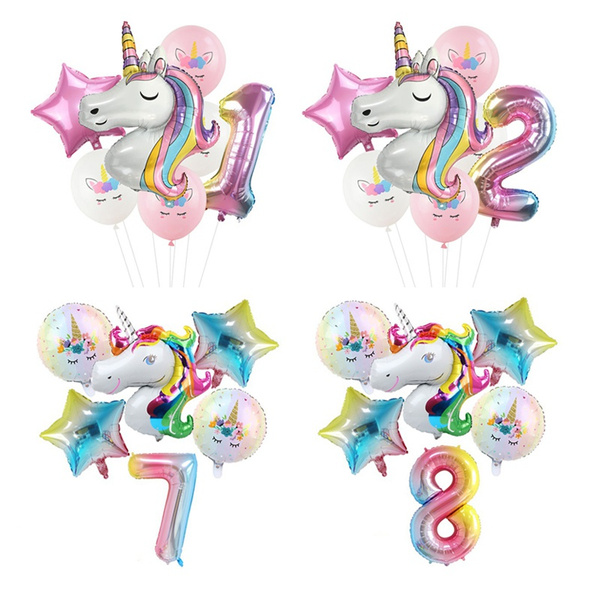unicornparty, happybirthday, ballooon, foilballoon