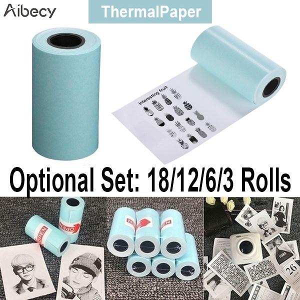 Printable Sticker Paper Roll Direct Thermal Paper With Self