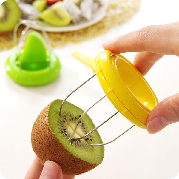 Fruit Kiwi Cutter Device Cut Digging Core Twister Slicer Kitchen