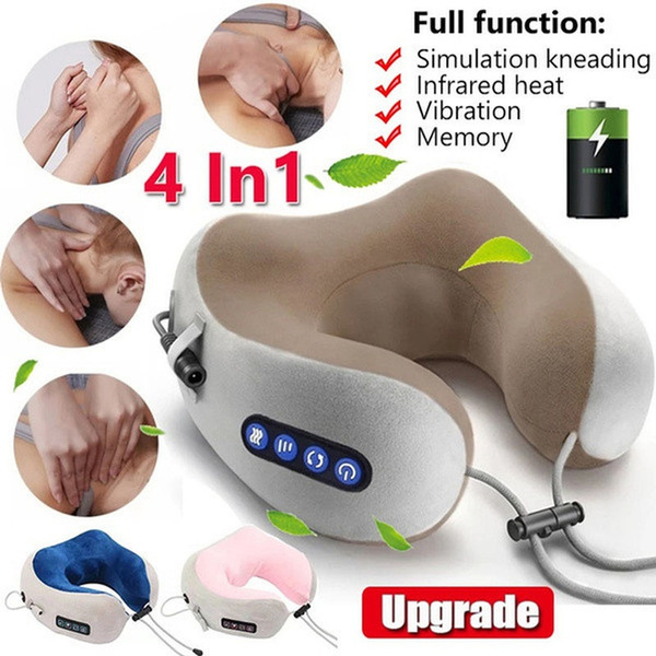 Electric neck outlet pillow