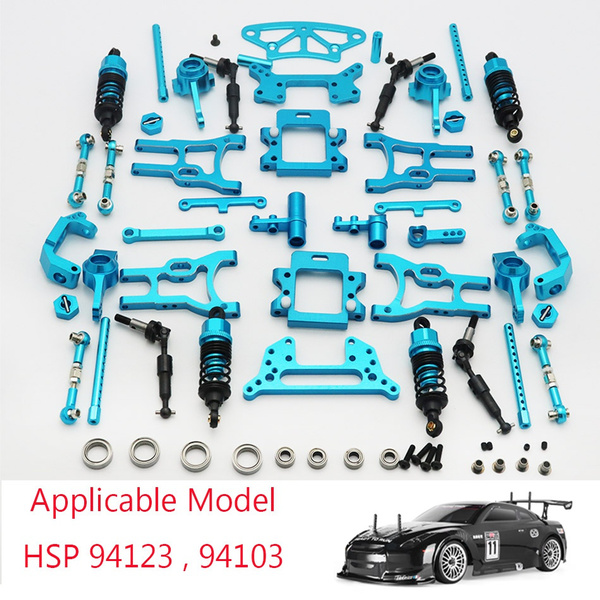 HSP 94123 RC Car's Metal Alloy Upgrade Parts 1/10 On Road & Drift Car  Electric / Nitro