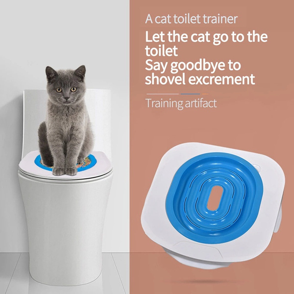 Toilet seat litter box sale