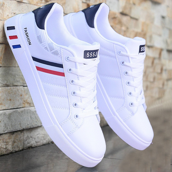 zapatos informales Blue#Zapatillas de lona transpirables para hombre 