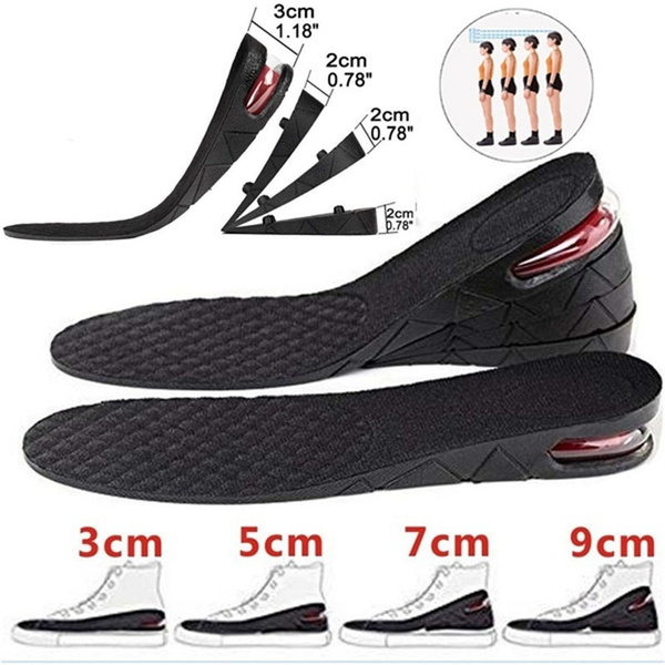 14 layer 39cm Unisex Shoe Lift Height Increase Heel Insoles Insert