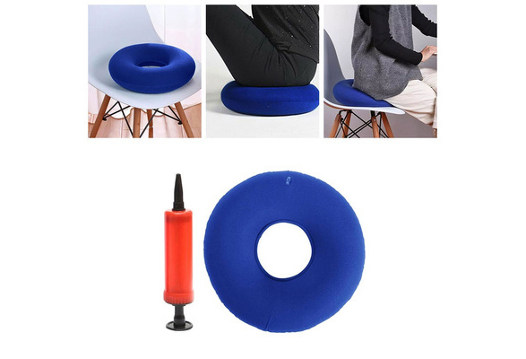 Round Inflatable Cushion Ring Donut Seat Pillows Medical Pressure Sores  Relief 