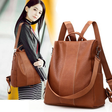 women's shoulder bags, student backpacks, Fashion, Capacity