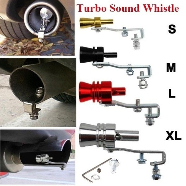 Universal sound simulator car turbo sound whistle car tuning device exhaust  pipe turbo sound