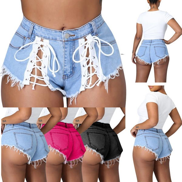 Wish discount jean shorts