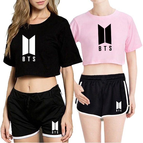 2 piece set shorts and top