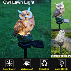 Owl, Decor, solarlight, solargardenlight