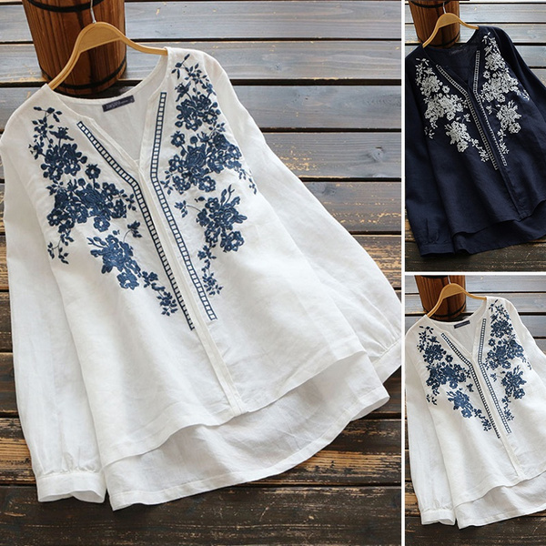 ethnic embroidered shirts