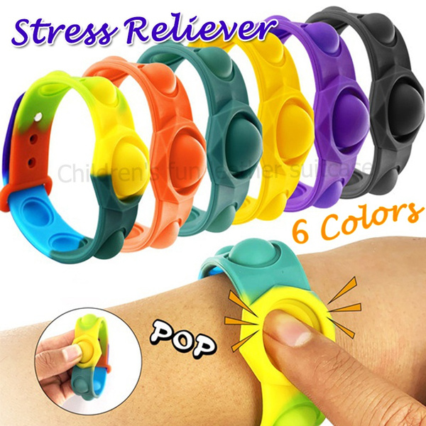 Soft Push Pop Bubble Sensory Squeeze Fidget Toys for Stress Relief