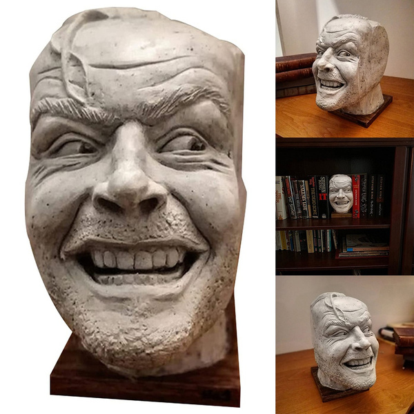 the shining bookend sculpture