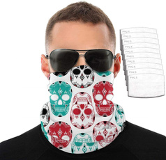 neckscarf, coolingneckscarf, Necks, skull