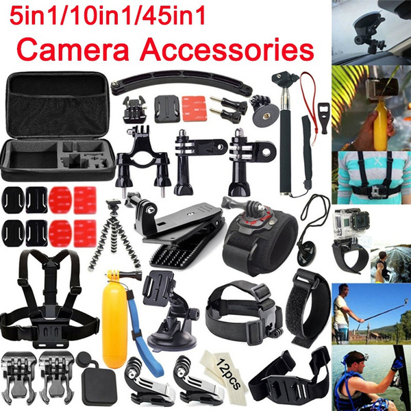 Gopro Accessories Kit for GoPro Hero 7 6 5 4 3+ 3 2 1 Hero Session 5 ...