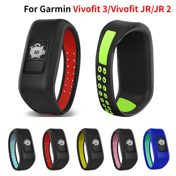 Silikone Armbånd Armbånd til Garmin 3 / Vivofit JR JR 2 Børn Urrem Sport Sport Farverigt Tilbehør | Wish