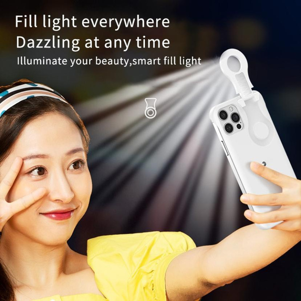 2021 New Ring Light Phone Case for IPhone 12 Pro Max 11 Pro Max 7 8 Plus X  XR Xs Fill Light Selfie Beauty Ring Flash Capa | Wish