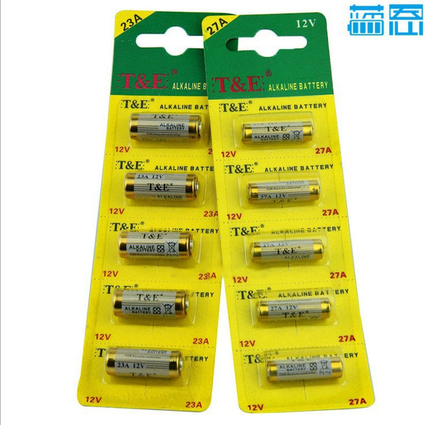 New 5pcs/set 23A/27A battery car remote control alarm doorbell battery