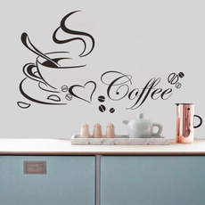 Home & Kitchen, Coffee, kitchendecoration, coffeewallsticker