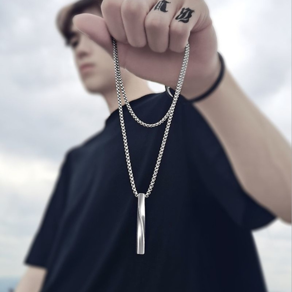Straight Necklace Pendant Necklaces | Wish