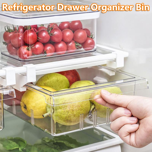 kitchen fridge drawer organizer pantry container