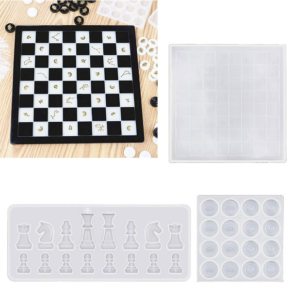 Chess Pieces - Silicone Mould - Crafty Arts