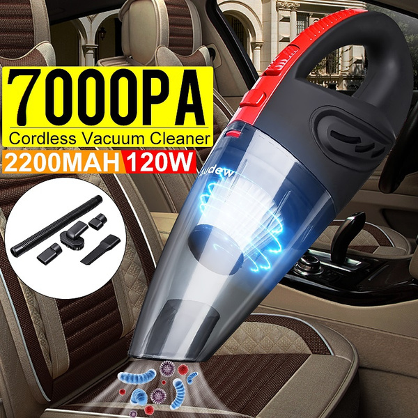 AUDEW 120W 4000pa Handheld Cordless Vacuum Cleaner for Car Home Use 