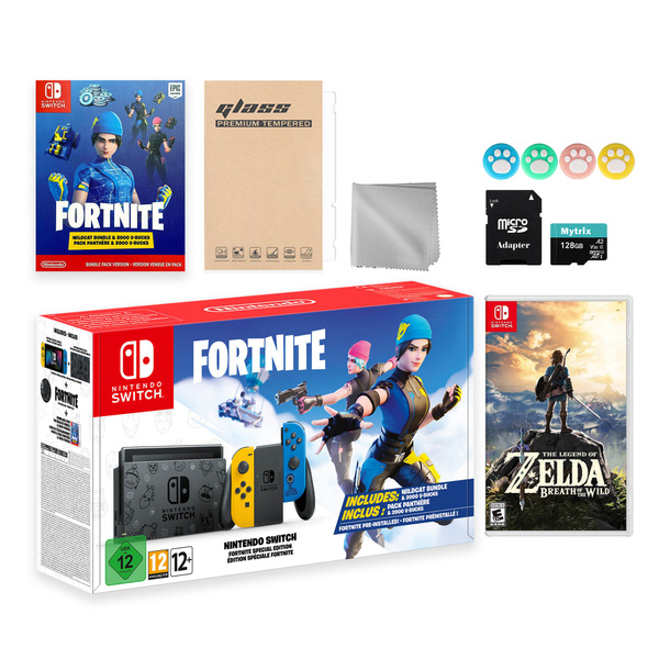 Nintendo Switch Fortnite Wildcat Limited Console Set, Epic