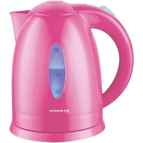 Electric Hot Water Kettle 1.7 Liter with LED Light, 1100 Watt BPA-Free  Portable