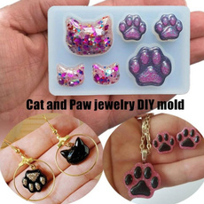 catbearpaw, Key Chain, Jewelry, Silicone